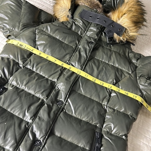 S13 Chelsea Down Puffer Jacket Green Size S - Picture 12 of 12
